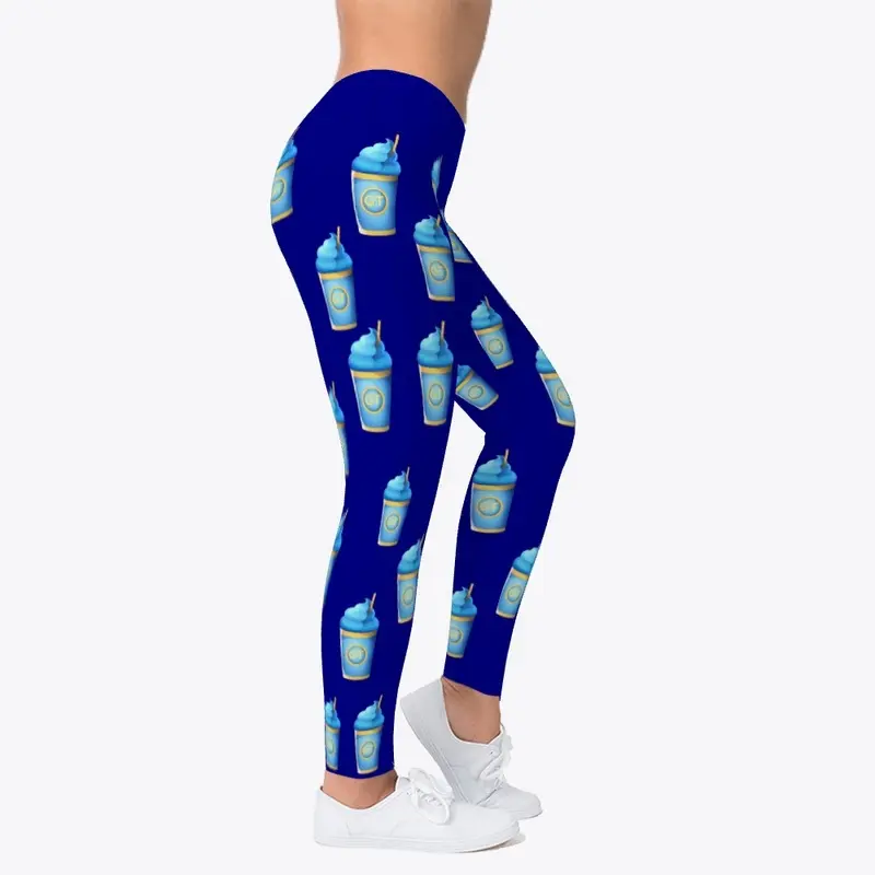 Blue Raspberry Slushie Leggings